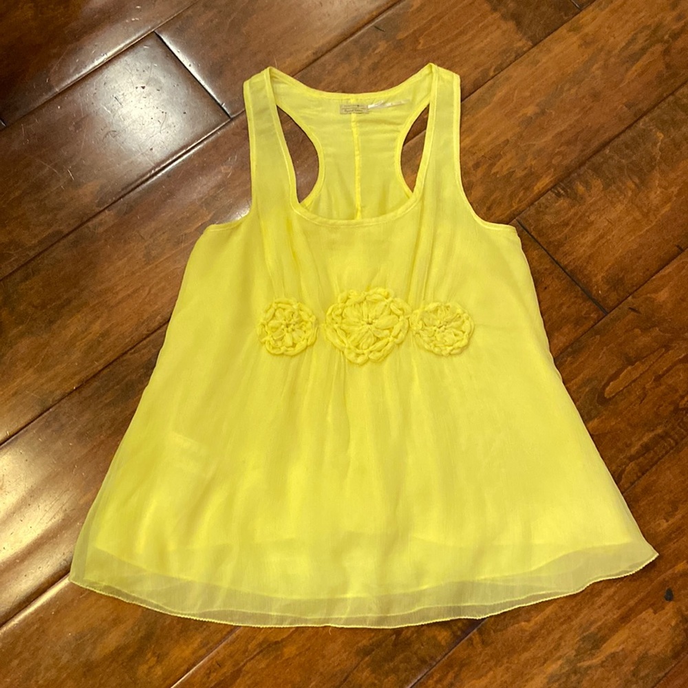 Max Studio Vibrant Yellow Tank. Special edition.